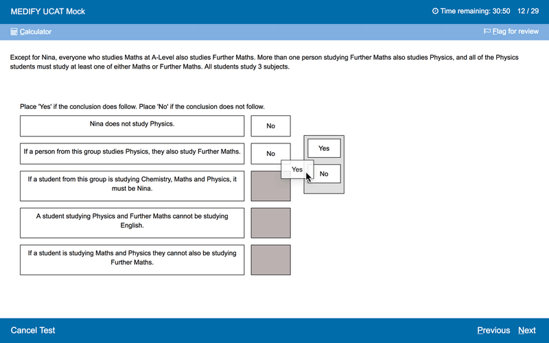 UCAT ANZ Online Preparation Course UCAT Practice Medify ANZ